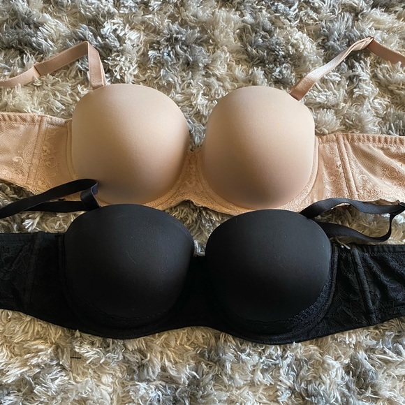 Torrid Nude Push-up Multi-way Strapless Bra Bundle - Picture 3 of 14